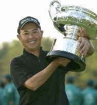Taniguchi wins Japan Open golf tournament