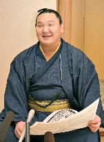 Hakuho sitting pretty on east side for Kyushu sumo