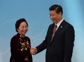 Vietnamese vice president meets Chinese leader Xi