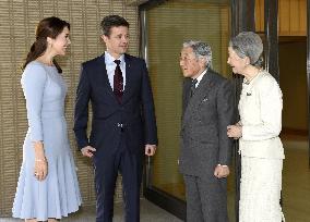 Danish crown prince, princess in Japan