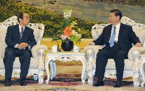 Koshiishi meets with Xi