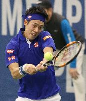 Nishikori completes four-peat at Memphis Open