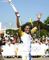 Olympic torch relay begins in Brazil