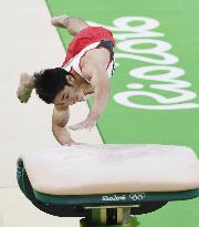 Olympics: Japan's Shirai takes bronze in men's vault