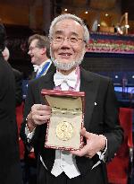 Japanese scientist Ohsumi receives Nobel prize