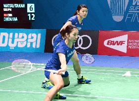 Badminton: Takahashi, Matsumoto finish 2nd at Super Series Finals