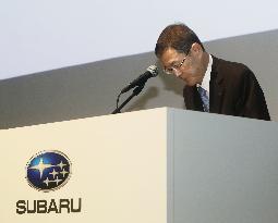 Subaru President Yoshinaga