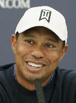 Golf: Tiger Woods at British Open