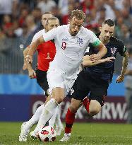 Football: England's Kane at World Cup