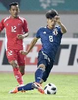 Football: Japan led by new national coach defeats Nepal