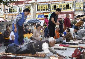 Jokhang Temple in Tibet