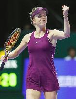 Tennis: Elina Svitolina wins WTA Finals