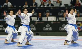 Karate: Japan kata team at world championships