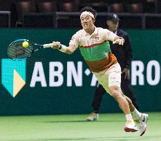 Tennis: Nishikori at ABN Amro World