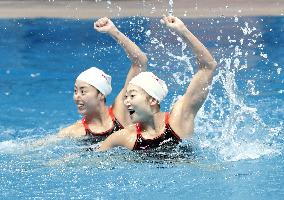 Artistic Swimming: Japan's duets team