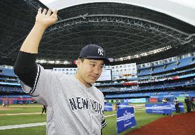 Baseball: Yankees v Blue Jays