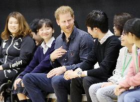 Prince Harry in Japan