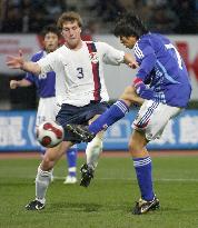 Japan held by U.S. in Under-22 friendly