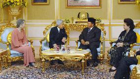 Japan's emperor meets king in Malaysia