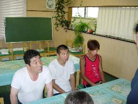 3 Japanese fishermen on Russian-held Kunashiri Island