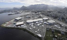 Aerial photo of Rio de Janeiro Olympics facility