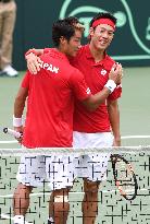 Tennis: Nishikori-Sugita pair seal Japan's Davis Cup win over Ukraine