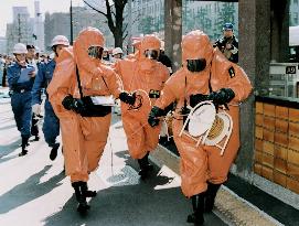 Sarin gas attack on Tokyo subway in 1995