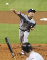 Baseball: Dodgers' Maeda