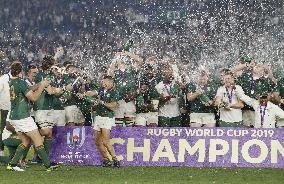 Rugby World Cup in Japan: England v South Africa