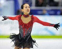 Asada wins women's figure skating silver