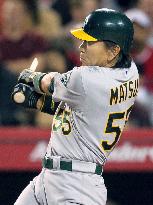 Athletics' Matsui vs. Angels