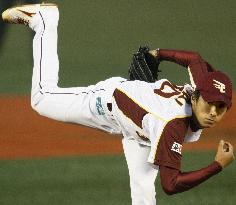 Rakuten's Nagai pitches shutout vs Yokohama