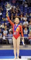 Japan's Tsurumi wins women's uneven bars silver at worlds