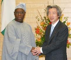 Koizumi offers Nigeria support in eradicating poverty
