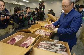 1st batch of U.S. beef arrives in Japan since import resumption