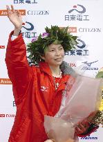 Hara wins Osaka Women's International Marathon