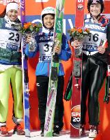 Japan's Takanashi wins season's last World Cup ski jumping event