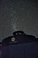 Sharp stars projected at Saitama Pref. planetarium