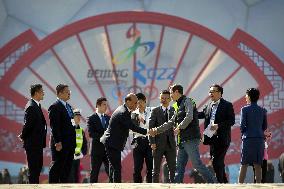 IOC mission values sites for Beijing's 2022 Winter Olympics bid