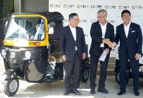 Venture firm in Kawasaki to release three-wheeled EV