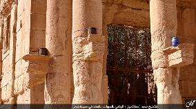 Islamic State militants destroy temple in Syria's Palmyra