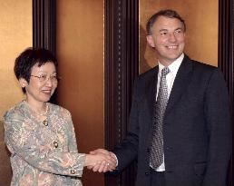 Japanese, New Zealand foreign ministers meet in Tokyo