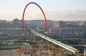 Scenes from Turin ahead of Olympics