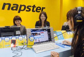 Napster Japan begins Asia's 1st flat-rate online music service
