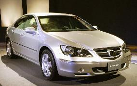 (2)Honda launches remodeled Legend sedan for 1st time in 8 years