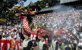 'Nagasaki Kunchi' festival