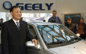 Chinese carmaker Geely to sell cars priced under $10,000 in U.S.