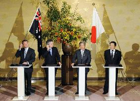 Japan, Australia to deepen security cooperation at talks