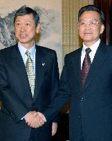 5 Japanese ministers pay courtesy call on Chinese premier