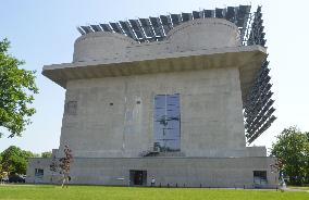 Eco power plant built at an old air defense facility